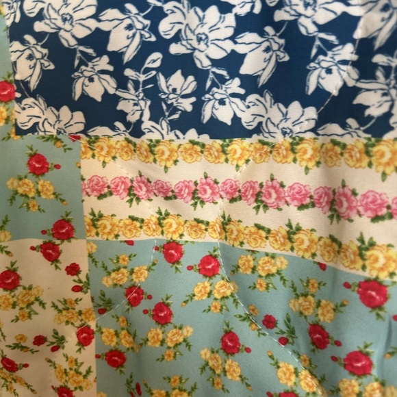 Colorful Floral Patchwork Blazer - Picture 8 of 11